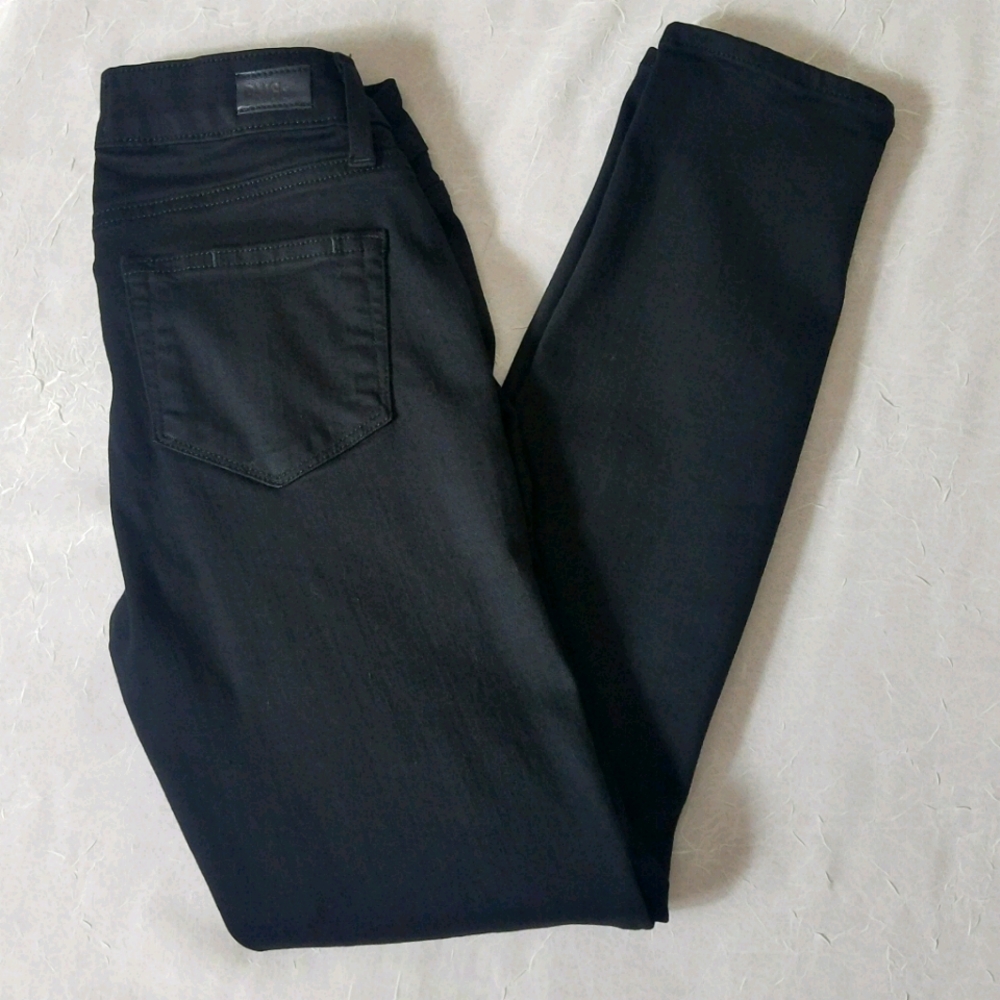 PAIGE Verdugo Ankle Black Skinny Jeans Sz 29